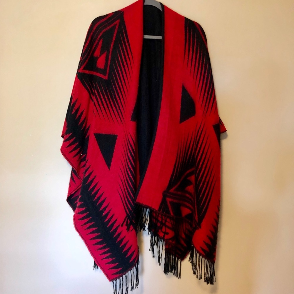 Express Reversible Poncho/Cape